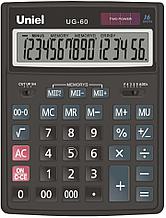 Калькулятор 16-ти разрядный Uniel UG-60 большой дисплей CU294