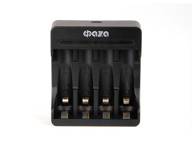 Зарядное USB для 4х Ni-MH аккумуляторов АА, ААА ФАZA (ФАZА)