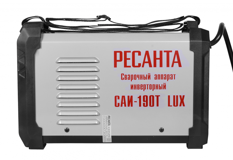 Аппарат сварочный инвертор РЕСАНТА САИ-190T LUX - фото 3 - id-p201652901