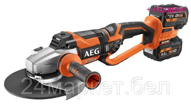 AEG Углошлифмашина аккум. AEG BEWS18-230BL-0 (без батареи) 4935459735 - фото 2 - id-p201705893