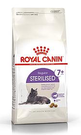 "Royal Canin" Sterilised 7+ сухой корм для взрослых стерилизованных кошек старше 7 лет 1,5кг