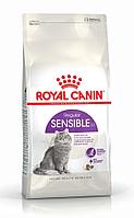 "Royal Canin" Sensible 33 сухой корм для взрослых кошек с чувствительной пищеварительной системой 400г