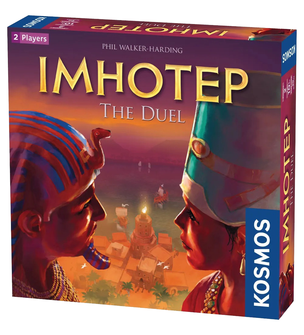 Настольная игра Imhotep: The Duel (Имхотеп: Дуэль). Игра на английском языке. Компания Kosmos - фото 1 - id-p201726900