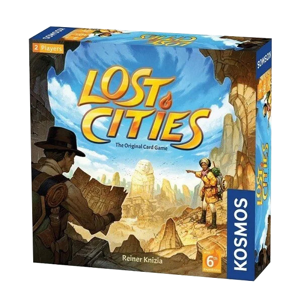 Настольная игра Lost Cities Card Game (Затерянные города: Карточная игра). Компания Kosmos - фото 1 - id-p201728029