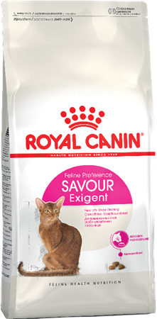 "Royal Canin" Savour Exigent сухой корм для привередливых взрослых кошек от 1 года 400г - фото 1 - id-p201737411