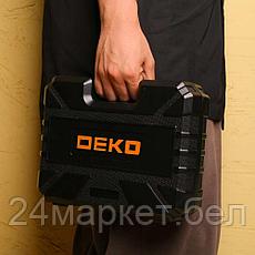 DEKO Аккумуляторная дрель-шуруповерт DEKO Banger 12v Li-Ion + набор инструмента 93 предмета, 2х2.0 Ач, з/у, фото 2