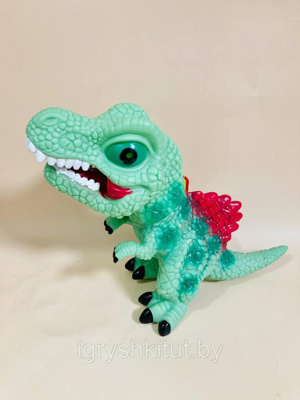 Резиновый Динозавр со звуковым и световым эффектом - фото 2 - id-p201737527