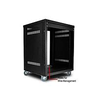 Монтажный 19" рэк Strong Contractor Series 12U Rack with Side Panels and Fine Floor Casters