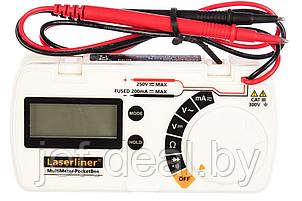 Мультиметр цифровой MULTIMETER-POCKETBOX LASERLINER 083.028A, фото 2