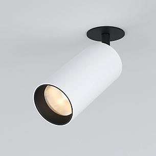 25066/LED 15W 4200K белый/черный Встраиваемый светодиодный светильник Diffe, фото 2