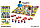 Детский коврик игровой развивающий напольный для малышей, 70*80 см, в комплекте игрушки машинки для детей, фото 3