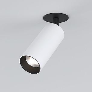 25052/LED 10W 4200K черный/белый Встраиваемый светодиодный светильник Diffe, фото 2