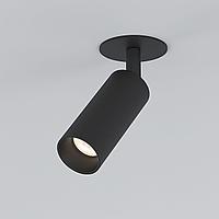 25039/LED 8W 4200K черный Встраиваемый светодиодный светильник Diffe