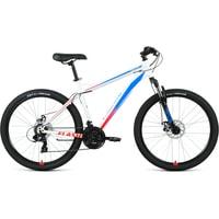 Велосипед Forward Flash 26 2.2 S disc р.15 2021 (белый/голубой)