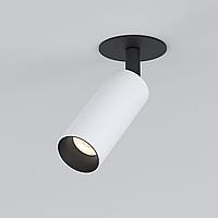 25039/LED 8W 4200K черный/белый Встраиваемый светодиодный светильник Diffe