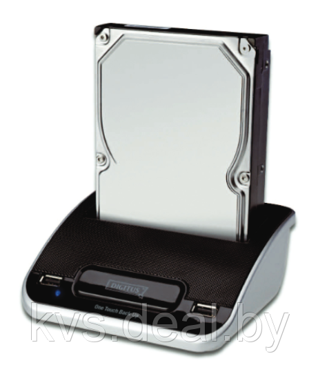 Док-станция USB External HDD DIGITUS DA-70541-1, поддержка HDD 2,5” и 3,5”