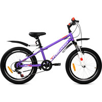 Детский велосипед Forward Unit 20 2.0 2022 (фиолетовый/белый)
