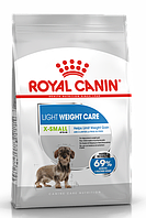 Корм ROYAL CANIN X-Small Light Weight 1.5кг для взрослых собак миниатюрных пород