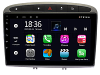 Магнитола в штатное место Peugeot 408 OEM 2/32 на Android 10 CarPlay