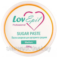 LovEpil Medium / Cредняя плостность 220 г Паста сахарная для шугаринга