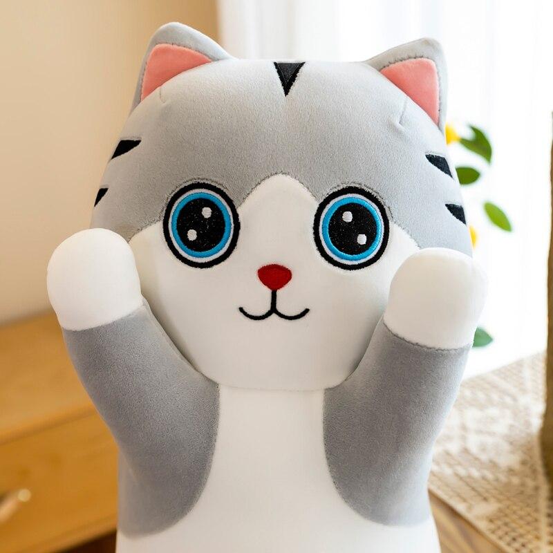 Игрушка подушка котик Kawaii Cat обнимашка 65 см - фото 2 - id-p201743528