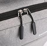 Рюкзак 3в1 BackPack Urban с USB и отделением для ноутбука до 17". Синий, фото 3