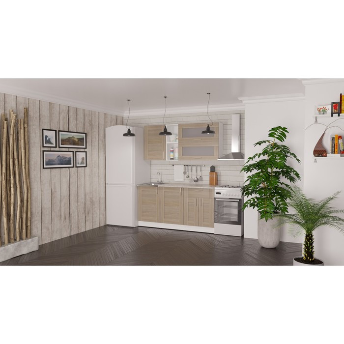 Кухонный гарнитур Лира стандарт 1600 - фото 1 - id-p201748275
