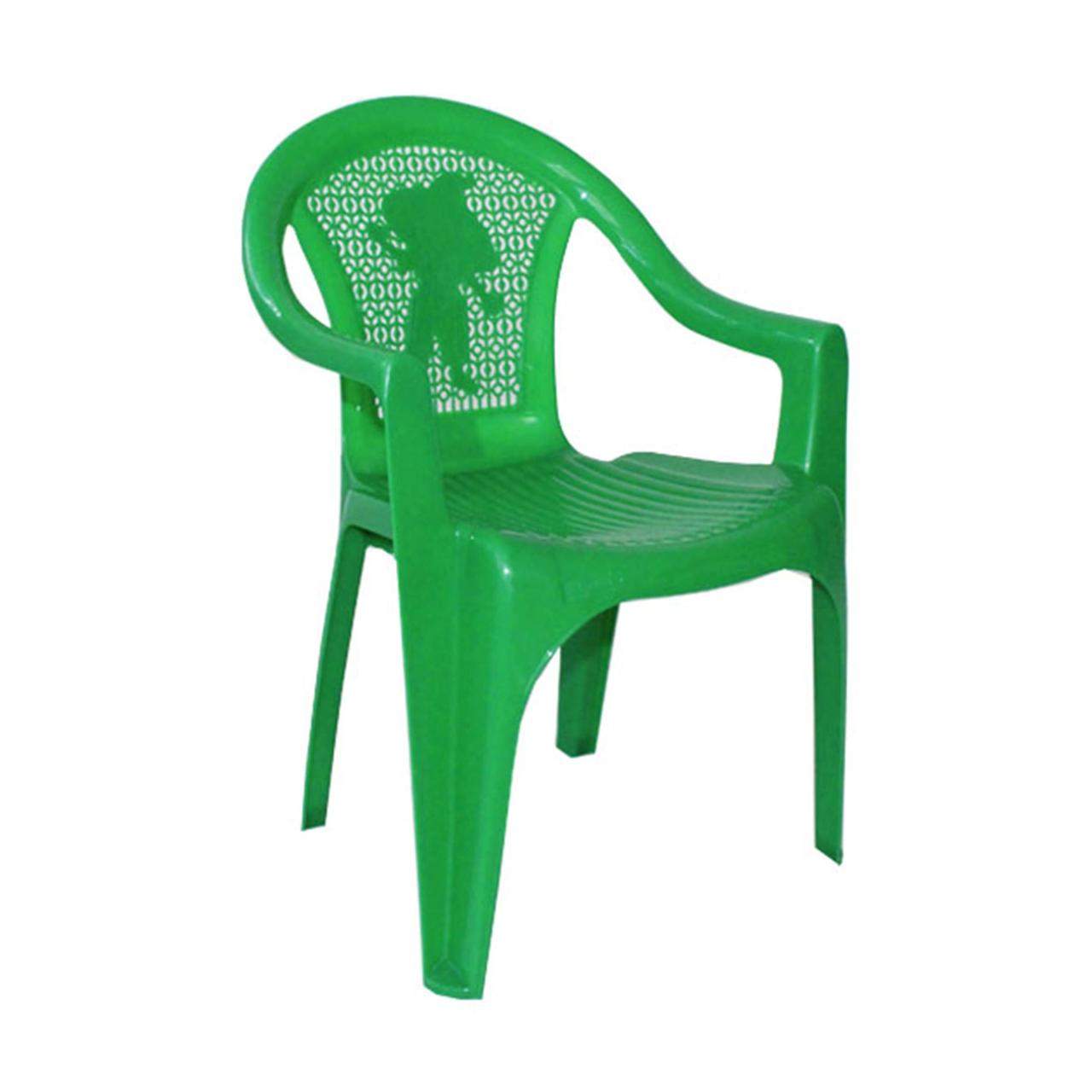 Кресло садовое детское, зеленый, пластик - фото 1 - id-p201753553