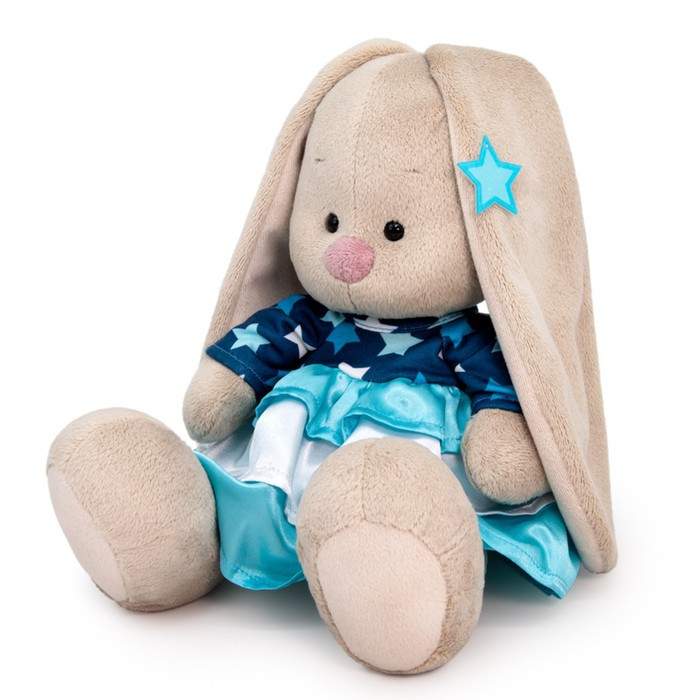 Мягкая игрушка «Зайка Ми в платье со звездами», 18 см - фото 2 - id-p201749429