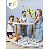 Набор для лепки из легкого пластилина Genio Kids "Птеродактиль" Конструктор деревянный + воздушный пластилин, фото 7