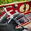 Набор для шашлыка и гриля в чемодане Кизляр «Царский №8» 16 предметов с подставкой для горячего Red Бизон, фото 9