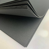 Скетчбук блокнот "Sketchbook" для рисования + белая ручка (А5, плотные листы, чёрная бумага, спираль, 40, фото 7