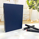 Скетчбук блокнот "Sketchbook" с плотными листами для рисования (А5, белая бумага, спираль, 40 листов),, фото 5