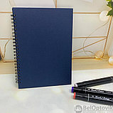 Скетчбук блокнот "Sketchbook" с плотными листами для рисования (А5, белая бумага, спираль, 40 листов),, фото 3