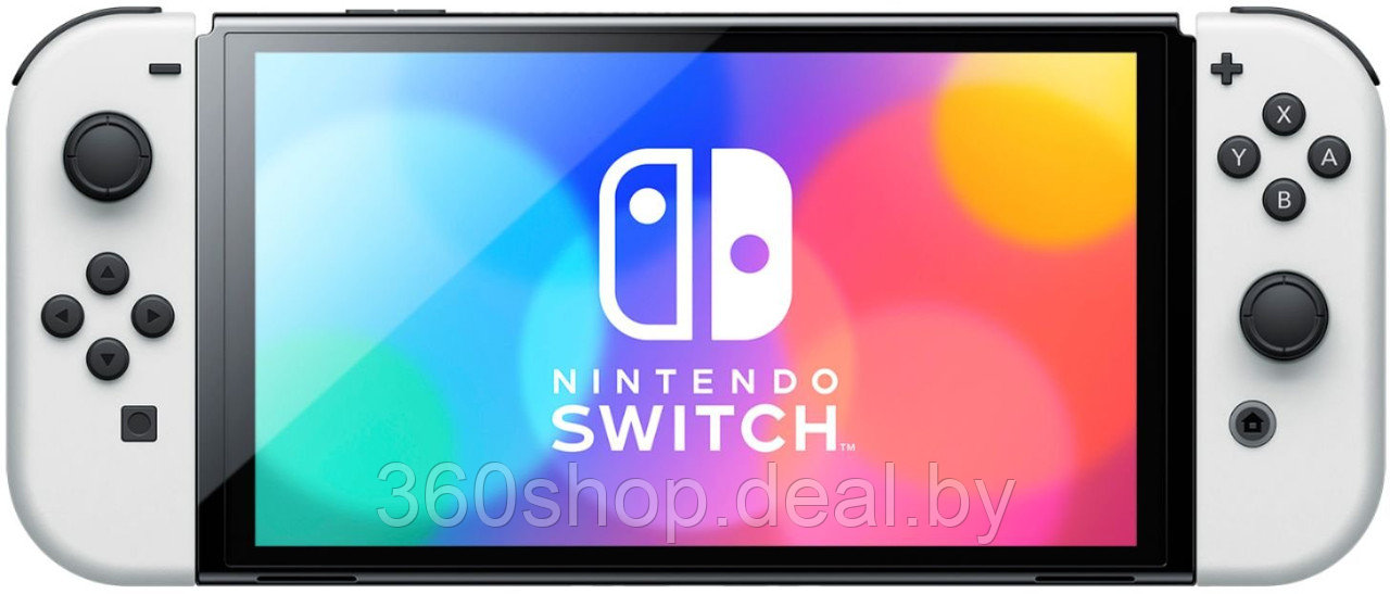 Игровая приставка Nintendo Switch OLED (белый) - фото 1 - id-p200015991
