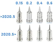 Сопло 0.2 мм для Evolution/Focus/Grafo/Ininity/Ultra, фото 3