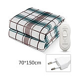 Электроодеялос подогревом Electric Under blanket 1500mm x 700 mm (2 режима обогрева, пульт управления), фото 2