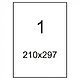 Этикетка самоклеящаяся в листах А4 "SMART" 100л. (297х210)/1ч. (цена с НДС), фото 2