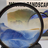 Песочная картина / картина - антистресс, 3D MOVING SANDSCAPES Буря в пустыне (прямоугольная рамка), фото 2