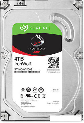 Жесткий диск Seagate Ironwolf 4TB [ST4000VN008], фото 2