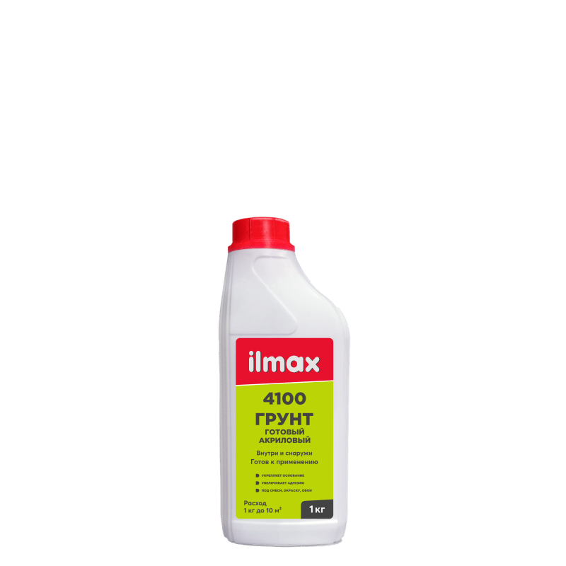 Ilmax 4100 Грунт Готовый акриловый укрепляющий 1л - фото 1 - id-p201794988