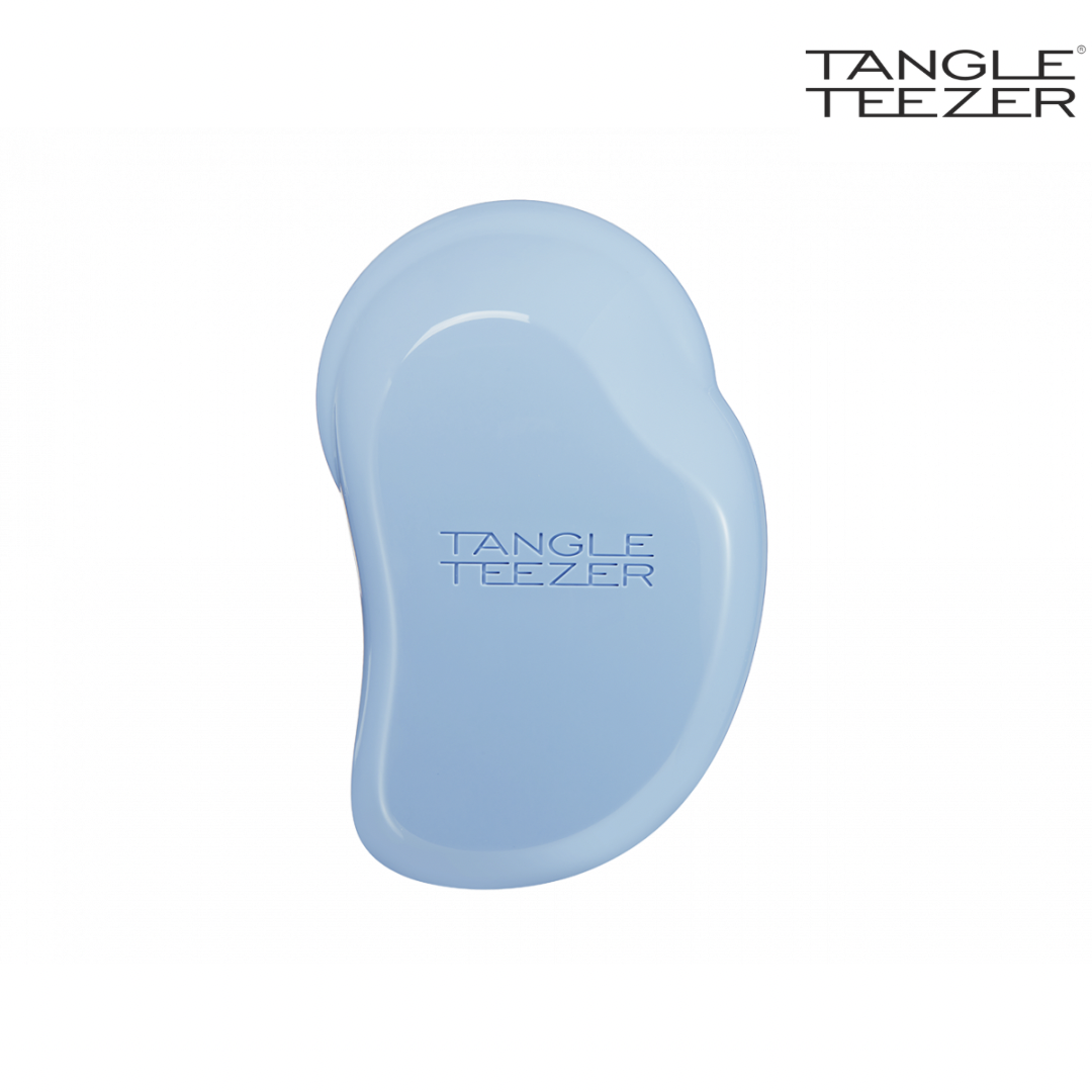 Расческа Tangle Teezer Fine & Fragile Powder Blue Blush для тонких поврежденных волос - фото 1 - id-p201795470