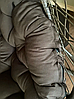 Подушка для подвесных качелей 120х120 см серая, фото 5