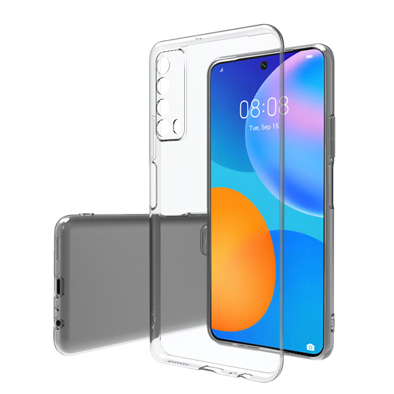 Чехол-накладка для Huawei P Smart 2021 PPA-LX1 (силикон) прозрачный с защитой камеры - фото 2 - id-p144984222