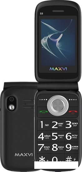 Мобильный телефон Maxvi E6 (черный)