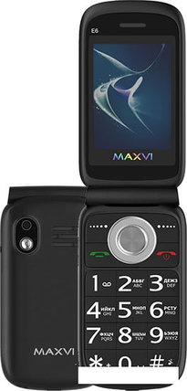 Мобильный телефон Maxvi E6 (черный), фото 2