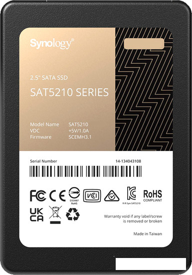 SSD Synology SAT5210 1.92TB SAT5210-1920G