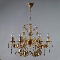Подвесная люстра Ambiente by Brizzi 2118/6 AB Honey Leaf