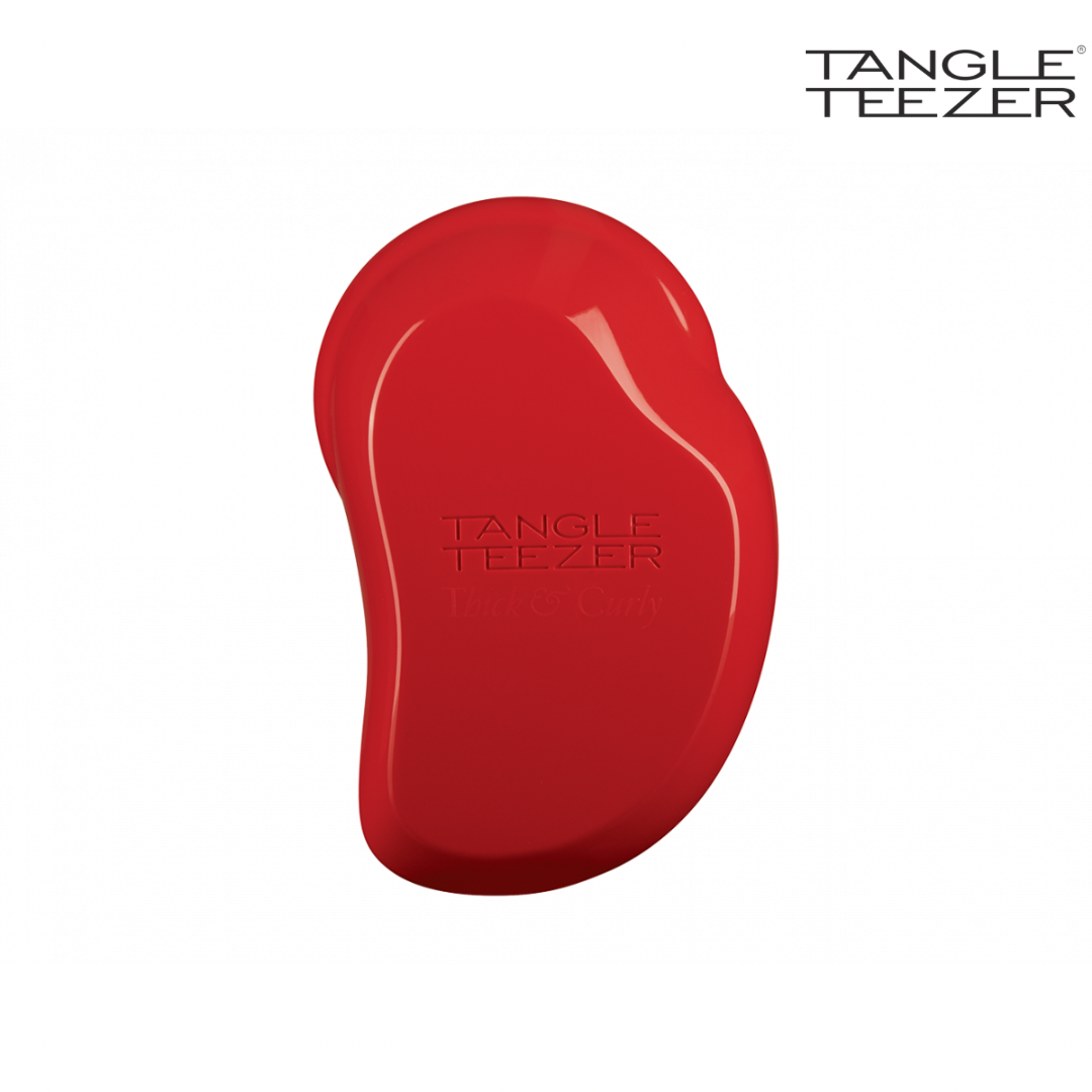 Расческа Tangle Teezer Thick & Curly Salsa Red для густых, вьющихся волос
