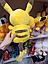 Мягкая плюшевая детская игрушка Пикачу покемон 30 см, мягкий герой фигурка мультфильма плюшевый, фото 5